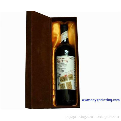 Luxurious Cardboard Customized Wine Box Printing